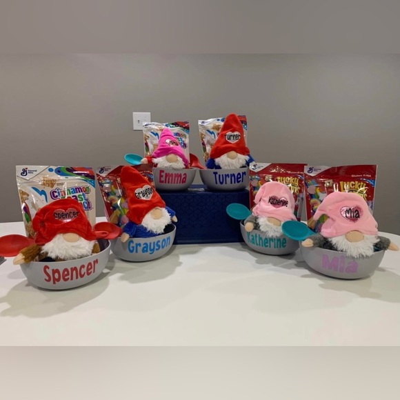 Personalized Cereal bowl set - Picture 1 of 3